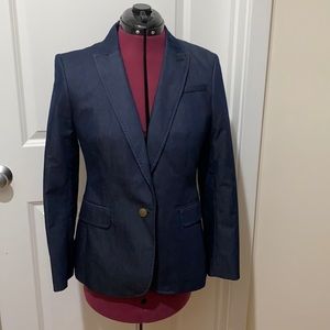 Banana Republic Denim Blazer 8P